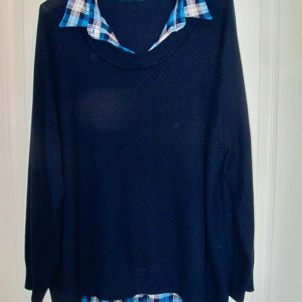 Notations 2X Shirt/Sweater Combo